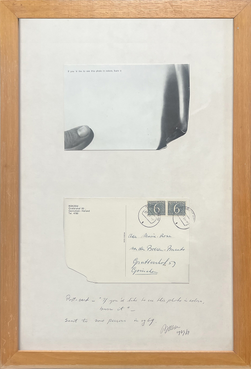 Rijksmuseum acquires early works on paper by Marinus Boezem