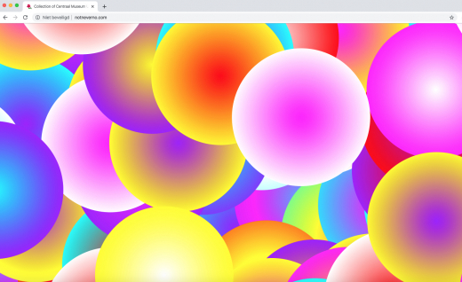 Centraal Museum acquires website by Rafaël Rozendaal