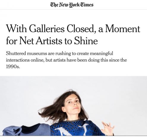 The New York Times on JODI