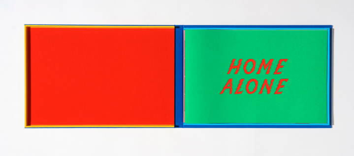 Whitney Museum New York acquires Rafaël Rozendaal's silkscreen book Home Alone