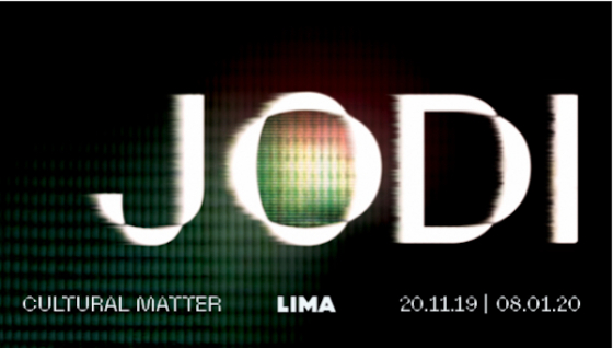 JODI talk and exhibition in Cultural Matter at LIMA, Amsterdam