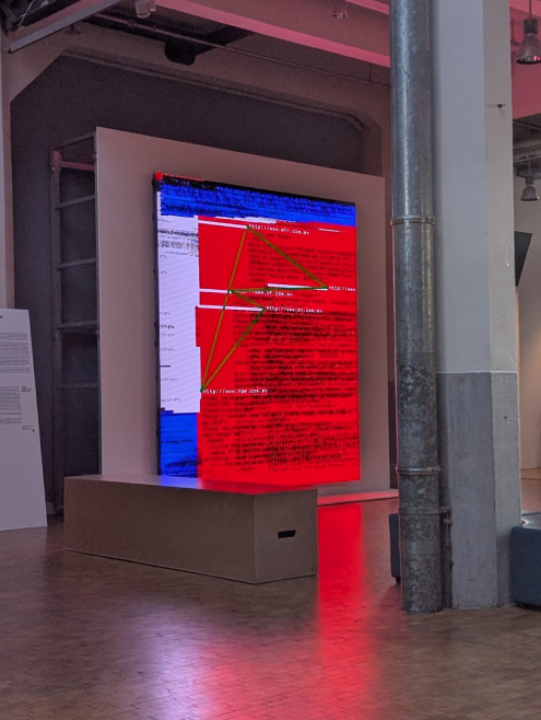 JODI and Harm van den Dorpel part of collection presentation at ZKM Karlsruhe