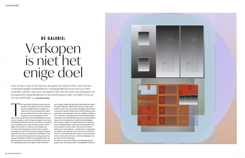 Nieck de Bruijn and Harm van den Dorpel in Tableau Magazine 