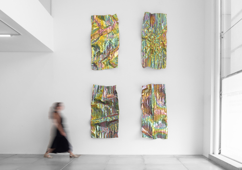 Frank Ammerlaan solo show Mirror of Matter at Simões de Assis