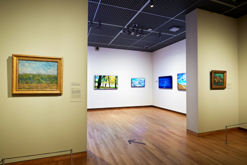 Jan Robert Leegte's Compressed Landscapes at the Van Goghmuseum