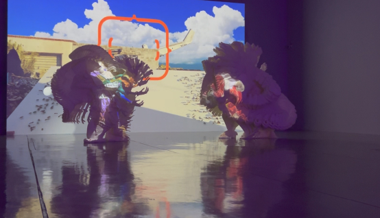 K&eacute;vin Bray at The National Taiwan Museum of Fine Arts with big installation