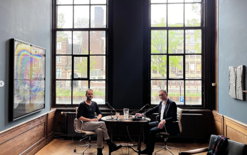 Frank Ammerlaan guest at radio programme Springvossen