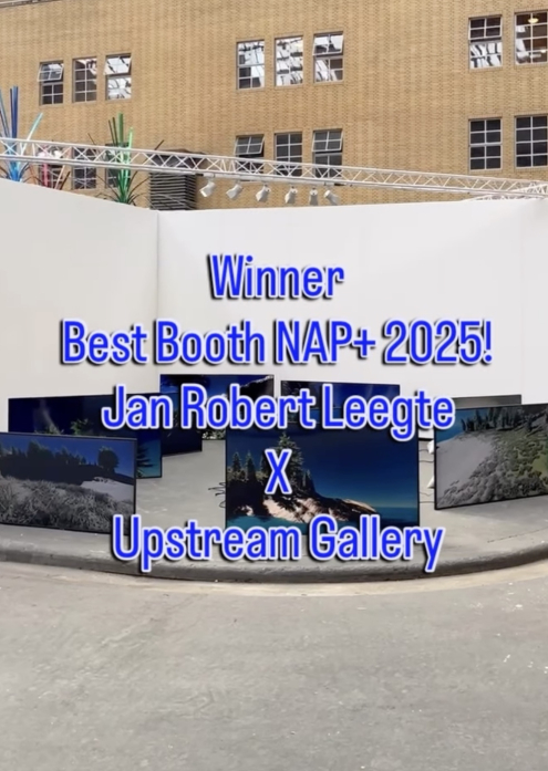 Jan Robert Leegte wins Best Booth 2025 at NAP+ 