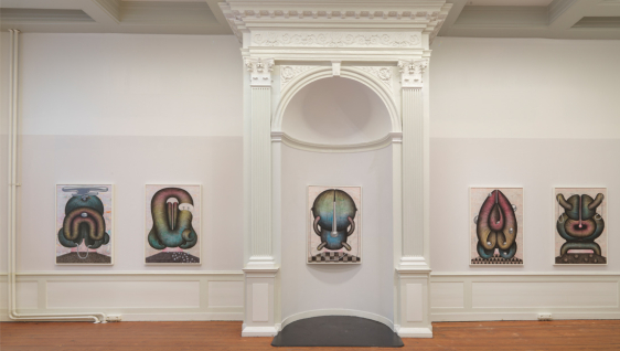 Guided tours solo exhibition Jen Liu Glorious Subtances, Beautiful Settings