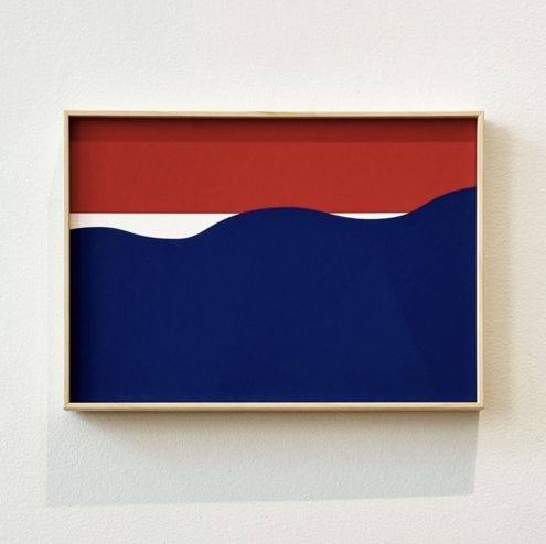 New edition artwork by Noor Nuyten: Waving the Future screen print