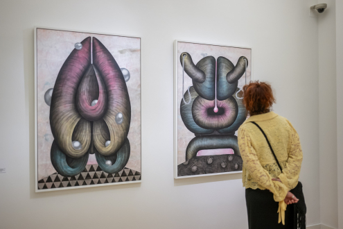 Jen Liu paintings acquired by Museum De Fundatie, Zwolle